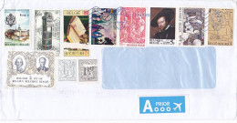 ARCHITECTURE, MAILBOX, ART, RUBENS, LETTER, ROYALS, FINE STAMPS ON COVER, 2020, BELGIUM - Cartas & Documentos