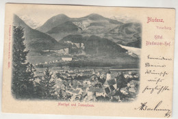 C8473) BLUDENZ - Vorarlberg - Montigel U. Scesaplana - HOTEL BLUDENZER HOF - 1901 - Bludenz