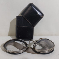 I113012 Occhiali Da Pilota Vintage - E.B. Meyrowitz - Con Custodia - Sun Glasses