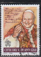 CITTÀ DEL VATICANO VATICAN VATIKAN 2000 PAPA GIOVANNI XXIII POPE JOHN 23th LIRE 1200 USATO USED OBLITERE' - Oblitérés