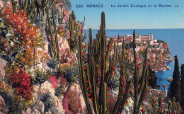 MONACO Le Jardin Exotique Et Le Rocher LL - Exotic Garden