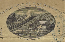 1886 ENTETE Grands Crus Vins Bourgeois Guillaume Azéma Vignobles à Narbonne TRAITE LETTRE DE CHANGE Pour Haute Saone B.E - 1800 – 1899