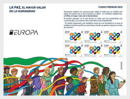 Spain.2023.Europa CEPT.Peace – The Highest Value Of Humanity.m/s **. - 2023