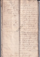 Wissekerke/Kruibeke/Bazel/Rupelmonde/Steendorp - Manuscript - 1693  (V2502) - Manuskripte