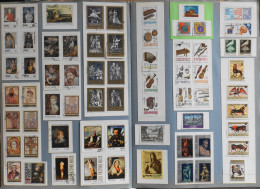 Pologne > Collections > Lot De 66 Timbres Différents - Ils Sont Partiellement Collés Sur Un Support Papier - BE - Collections