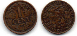 MA 22635 / Pays Bas - Netherlands - Niederlande  1 Cent 1920 TB+ - 1 Cent