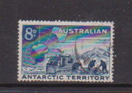 AUSTRALIAN  ANTARCTIC  TERRITORY    1959    8d  On  7d  Black  And  Blue     USED - Usados