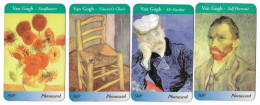 U.K. Paintings By Van Gogh 4 Prepaid Phone Cards, PROBABLY FAKE, Vangogh-c - Peinture