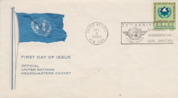 Unted Nations   Civil Aviation Convention  FDC - Storia Postale