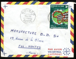 Marcophilie - Lettre Du TCHAD - Cad BOUSSO - 1971 - Tchad (1960-...)