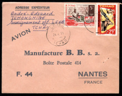 Marcophilie - Lettre Du TCHAD - Cad LERE - 1971 - Tchad (1960-...)