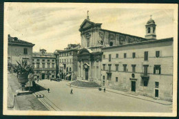 VX056 - CIVITAVECCHIA - PIAZZA VITTORIO EMANUELE ANIMATA 1934 - ROMA - Civitavecchia