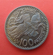 - MONACO - Rainier III Prince De Monaco - 100 Francs. 1950 - - 1949-1956 Francos Antiguos