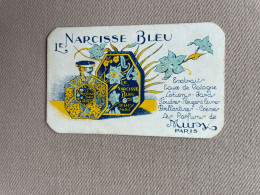 Carte De Parfum / Parfumkaart - Le Narcisse Blue - Mury Paris / Clairol - Anciennes (jusque 1960)