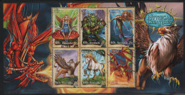 Australia 2011 MNH Sc 3580a Mythical Creatures Sheet - Mint Stamps