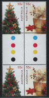 Australia 2011 MNH Sc 3592a 55c Tree, Gift Christmas Gutter - Mint Stamps