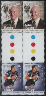 Australia 2012 MNH Sc 3628-3629 60c John Raper, Billy Slater Gutter - Mint Stamps