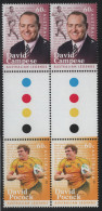 Australia 2012 MNH Sc 3630-3631 60c David Campese, David Pocock Gutter - Mint Stamps