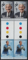 Australia 2012 MNH Sc 3632-3633 60c Joe Marston, Mark Schwarzer Gutter - Mint Stamps