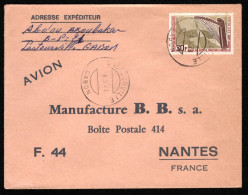 Marcophilie - Lettre Du GABON - Cad LASTOURVILLE - 1971 - Gabon (1960-...)