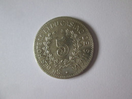 Romania Sinaia Casino Token/jeton 5 Circa 1933 - Casino