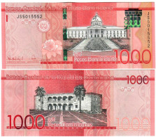 Dominican Republic 1000 Pesos 2021 UNC - República Dominicana