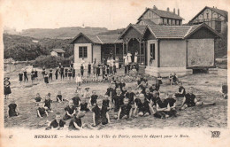 Hendaye - Sanatorium De La Ville De Paris - Avant Le Départ Pour Le Bain - Baigneurs Enfants - Hendaye