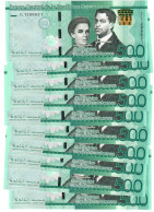 Dominican Republic 10x 500 Pesos 2017 UNC - República Dominicana