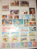 CUBA COLLECTION DE 105 TIMBRES DIFFERENTS TBE THEMES DIVERS VOIR 3 PHOTOS - Collections, Lots & Séries