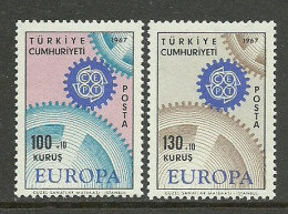 Turkey ; 1967 Europa CEPT (Complete Set) - 1967