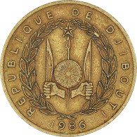 Monnaie, Djibouti, 20 Francs, 1986 - Djibouti
