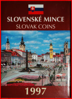 * RARITY: SLOVAKIA  SET 10-20-50 HELLERS 1-2-5-10 CROWNS 1997 TO BE PUBLISHED! · LOW START · NO RESERVE! - Slowakei