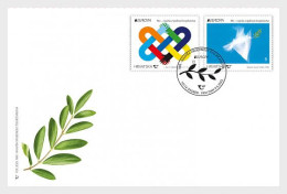 Croatia.2023.Europa CEPT.Peace – The Highest Value Of Humanity.FDC . - 2023