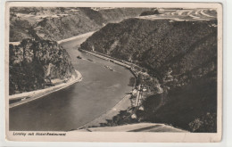 Loreley Mit Rheintal, Flugzeugaufnahme, Rheinland-Pfalz - Loreley