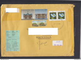 CANADA, COVER, CN 22, Republic Of Macedonia  (006) - Brieven En Documenten