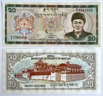 Bhutan 20 Ngultrum 2000 P#23 UNC - Bhoutan