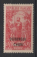 OUBANGUI - 1922 - N°Yv. 33 - Bakalois 30c - Neuf GC** / MNH / Postfrisch - Unused Stamps