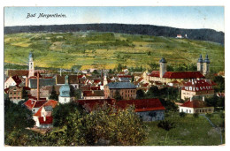 Allemagne-- BAD MERGENTHEIM --1915  - Vue Générale .......colorisée.......timbre....cachet - Bad Mergentheim