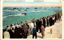 Florida St Petersburg Crowd Watching The Motor Boat Races - St Petersburg