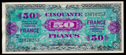 50 FRANCS 1945 FayetteVF-24-02  Série 2  SUP+ SPL / XF+ AUNC - 1944 Drapeau/Francia