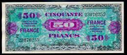 50 FRANCS 1945 FayetteVF-24-02  Série 2  SUP+ SPL / XF+ AUNC - 1944 Vlag/Frankrijk