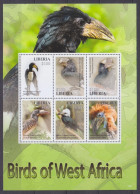 2016 Liberia 6923-6928KL Birds  18,00 € - Pics & Grimpeurs