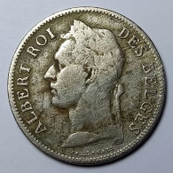 Congo Belge, Albert I, 50 Centimes, 1924, TTB, Cupronickel - 1910-1934: Albert I