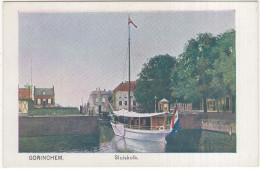 Gorinchem. Sluiskolk. - (Zuid-Holland, Nederland) - 10680 - Boot/Schip - Gorinchem