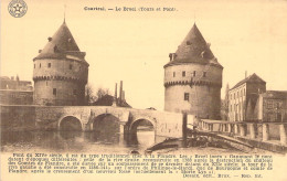 BELGIQUE - COURTRAI - Le Broel - Tours Et Pont - Carte Postale Ancienne - Andere & Zonder Classificatie
