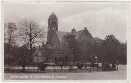 Alphen A/d/ Rijn - N. Herv. Kerk Met St. Jorisplein - (Zuid-Holland, Nederland) - 1949 - Alphen A/d Rijn