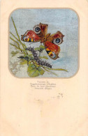 ANIMAUX - PAPILLON - PAON DU JOUR (HOUBLON) - CARTE DESSNEE, ILLUSTRATEUR - Papillons
