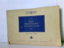 Das Deutsche Volkslied. Spielbuch Für Die Konzertzither. Band I. Edition Wächtler Nr. 190. Hansa Noten - Musique