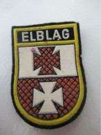 Ecusson Tissu Ancien De Ville/ Pologne / ELBLAG/ Vers 1960-1980                                                    ET373 - Patches