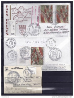 ANDORRE N°334x3 SUR LETTRE RECOMMANDEE Du 17.11.84 POUR FRANCE   1° JOUR - Cartas & Documentos